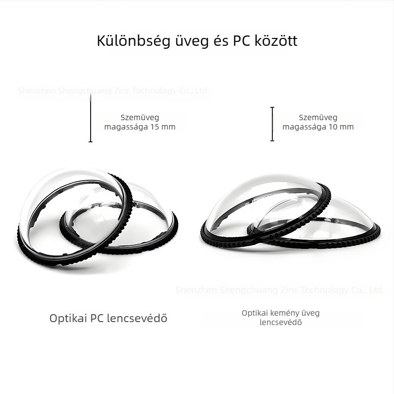 Insta360X4 optikai üvegvédő fedél – Modell 2444-i, üveg/PC opcionális