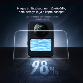 Telesin Osmo360 edzett képernyővédő fólia 51x32 mm