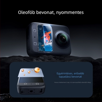 Telesin Osmo360 edzett képernyővédő fólia 51x32 mm