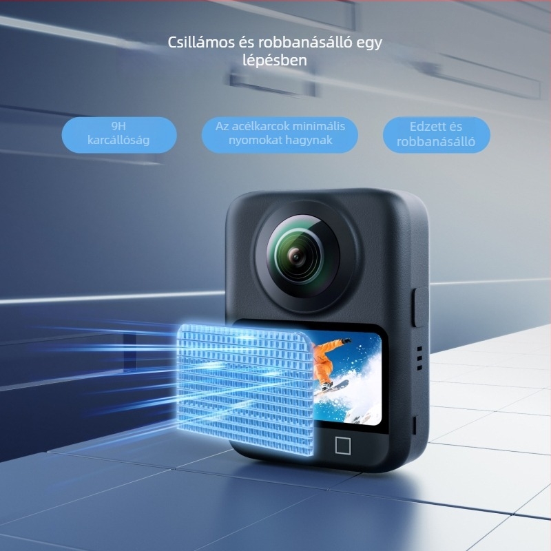 Telesin Osmo360 edzett képernyővédő fólia 51x32 mm