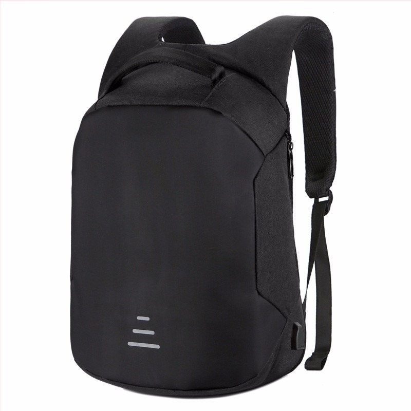 Laptop hátizsák merev tokkal, anti-lopás, nylon, 20-35L, USB töltés, vízálló és kopásálló, ütésálló
