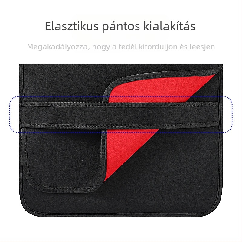 Ütésálló laptop tok gumiből, kompatibilis Huawei 14 hüvelyk és Apple 13 hüvelyk, vízálló és kopásálló, városi minimalist stílus