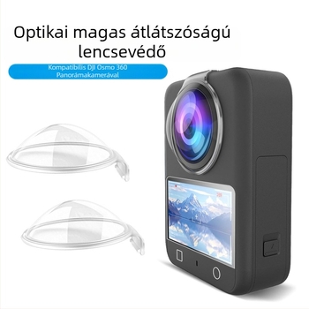 DJI Osmo360 lencsevédő sapka — magas átláthatóságú védőfedél esés- és karcosálló (Kompatibilis Osmo360-hoz; Modell: Osmo360; Testreszabott minták)