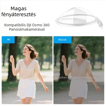 DJI Osmo360 lencsevédő sapka — magas átláthatóságú védőfedél esés- és karcosálló (Kompatibilis Osmo360-hoz; Modell: Osmo360; Testreszabott minták)