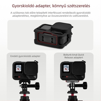 Insta360 Ace Pro 2 Szilikon Testvédő Ház a Testről és Lencse Kiegészítők (OEM, AC2012, Licenszált magánmárkák: Igen)