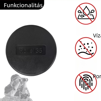 Rollei 35 objektívfedél a Rolleiflex 35 sorozathoz, 30 mm bajonett, súly 2,8 g, termékkód 53