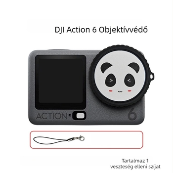 DJI Action6 Objektívvédő sapka, Canon-kompatibilis, Egyéni tervek, Tartalmaz objektív sapkát, Kiadás 2025