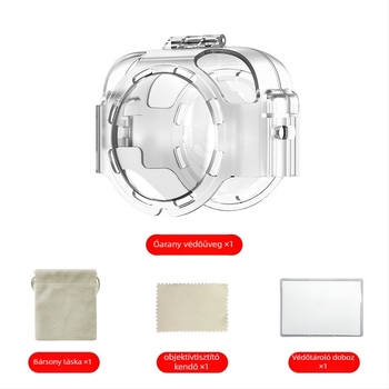 Insta360 X4 objektív sapka és védőfedél – PC, 20 g, tartalmaz 1 sapkát