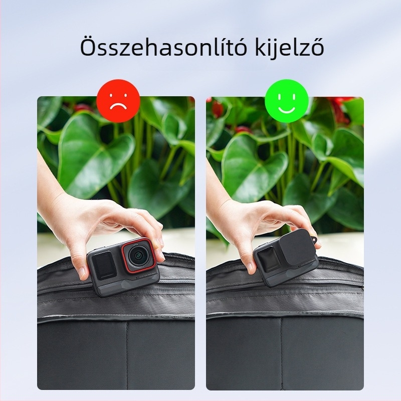 Szilikon objektívfedél Insta360 Ace Pro/2-hoz – porvédő