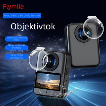 DJI Osmo 360 Panoráma Kamera: Objektív Anti-Fog védő, Por- és Ütésálló tok – OEM Márka, Spot Áru, Licencelhető Privát Márkák: Igen