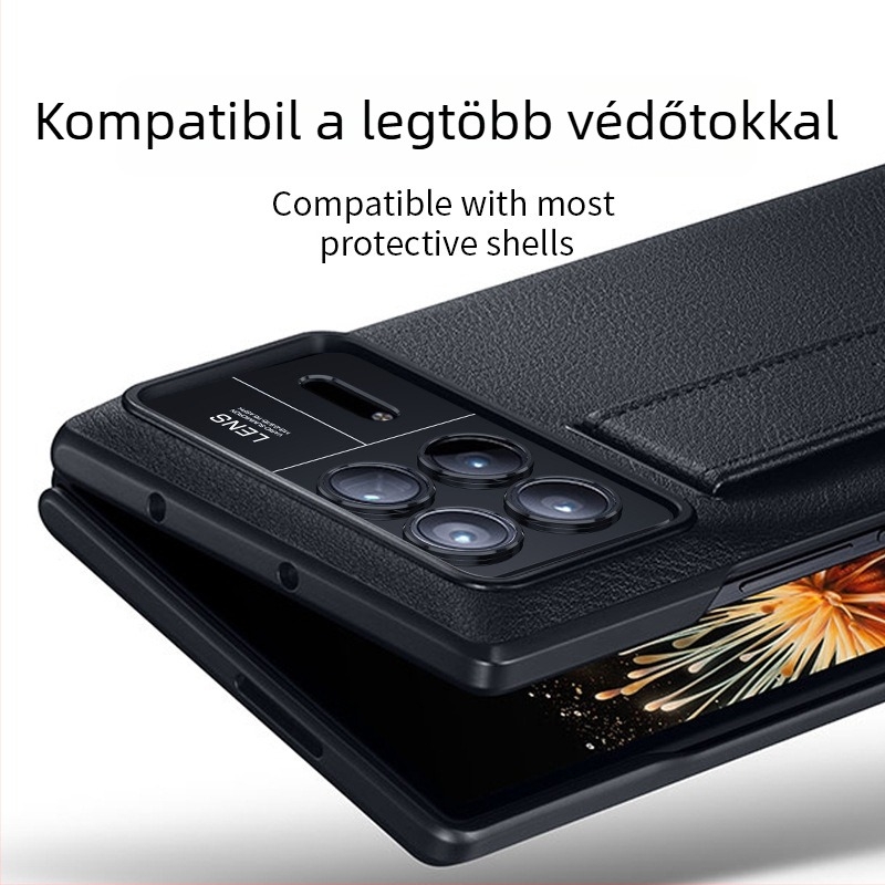 Xiaomi Mix Fold 3 alumínium objektívgyűrű védőkeret – kamera védelem, matt felület, ütésálló