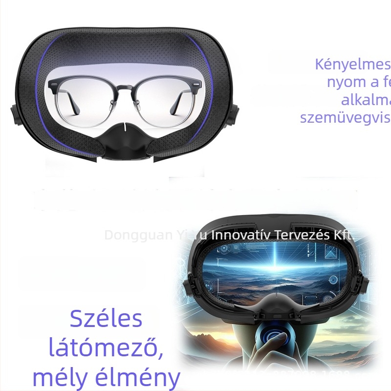 Quest 3 szemmaszk Ice Silk anyagból, állítható teleszkópos keret, egyszerű felhelyezés, lélegző