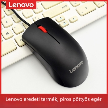 Lenovo M120Pro USB optikai egér – 1000dpi, 1,8 m kábel