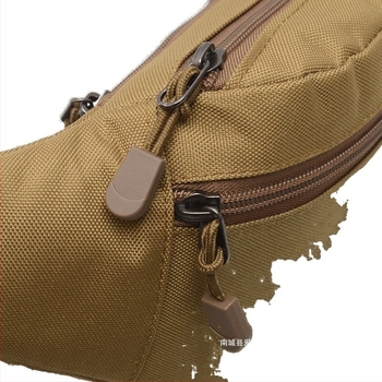 Férfi Oxford szövetből készült vízálló sport deréktáska, keresztpánttal, kerékpározáshoz – 2025 tavasz bemutató