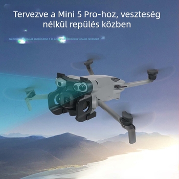 DJI Mini 5 Pro objektív- és gimbalvédő fedél – por-, fröccsenő víz- és karcolásálló