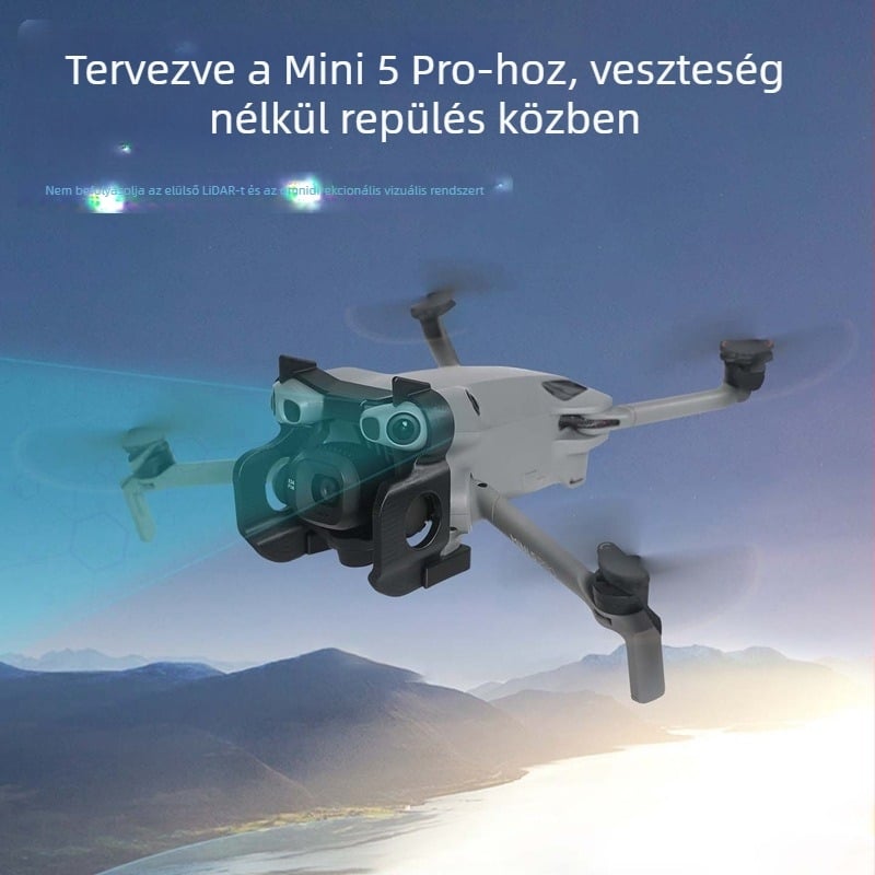 DJI Mini 5 Pro objektív- és gimbalvédő fedél – por-, fröccsenő víz- és karcolásálló