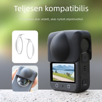 DJI 360 panorámás akciókamera számára szilikon lencsevédő sleeve; logónyomtatás elérhető