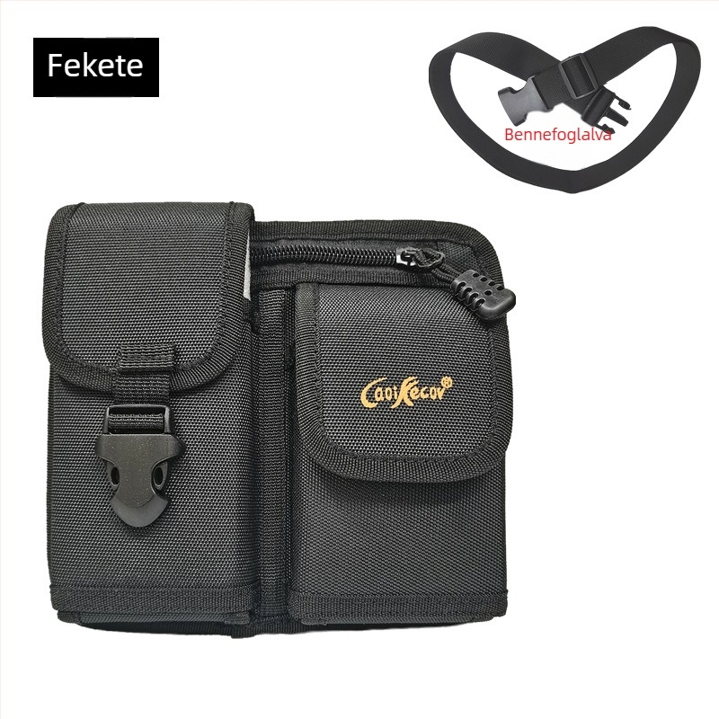 Sport derék táska — uniszex; kültéri sportokhoz; Oxford vászon; zárás: cipzár