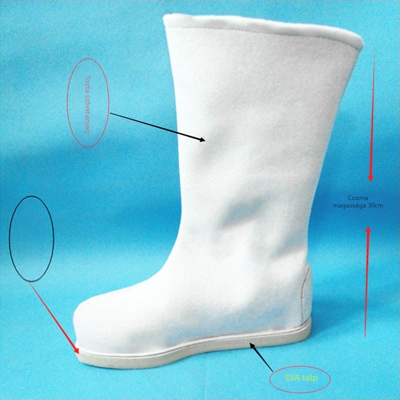 Kínai Köztársaság stílusú csizma, pamutszövésű felsőrész, vászon belső talp, gumírozott talp, férfiak számára