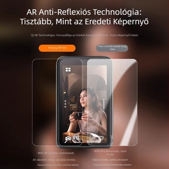 Sincerity márkájú DJI Pocket 3 AR – anti-reflektív védőfilm, nagy felbontású védőfilm a kijelzőre és a lencsébe, Dongguan eredet, felületkezelés