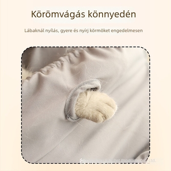 Macskaápolási kötény – puha, lélegző, négy évszakos, szőrszálak tapadását gátló, macskák kezelésére, kisállatboltok számára