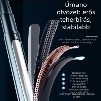 Négy lábú Bluetooth-szelfi pálca mobiltelefonokhoz, távirányítóval, élő közvetítéshez, univerzális kompatibilitás, rezgéscsillapítás, ötvözetes felépítés