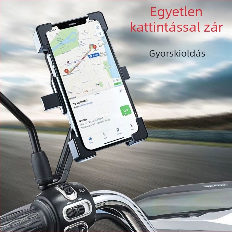 Elektromos járművekhez való telefontartó, kézbesítőknek, navigációhoz, ütésálló (Feszültség: 220V; Márka: Unique; Kategória: Egyéb; Anyag: Egyéb)