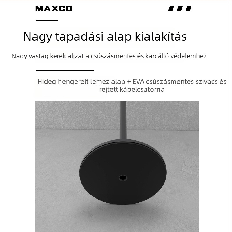 MAXCD Vetítőállvány N1Spro/Ultra‑hoz – alumíniumötvözet, T‑alakú talpállvány, kábelkezeléssel