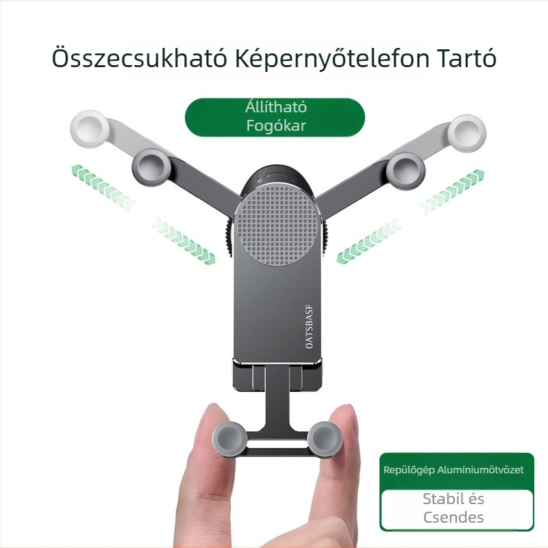 Autóhoz való telefon-tartó - Ötvözet, Modell 03705, Kompatibilis az autóval, Márka Oatsbasf/Paifan