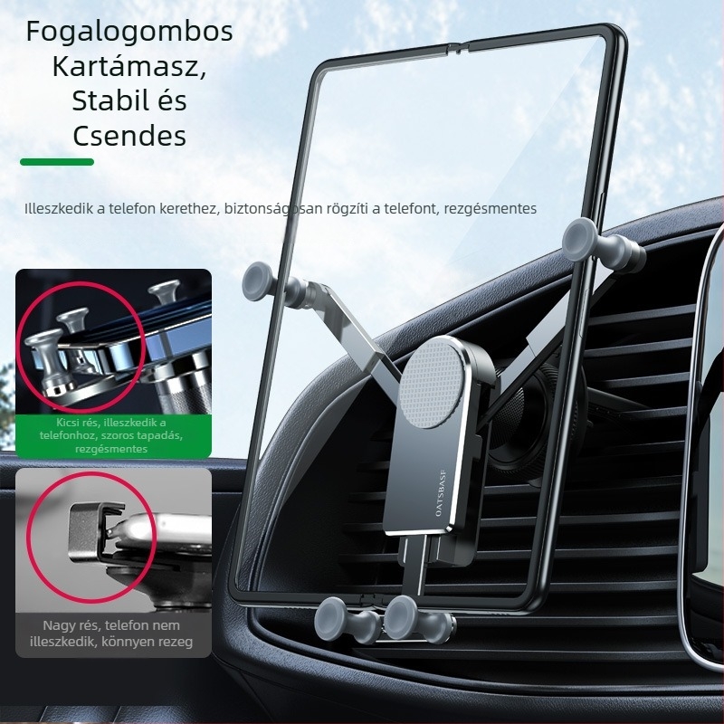 Autóhoz való telefon-tartó - Ötvözet, Modell 03705, Kompatibilis az autóval, Márka Oatsbasf/Paifan