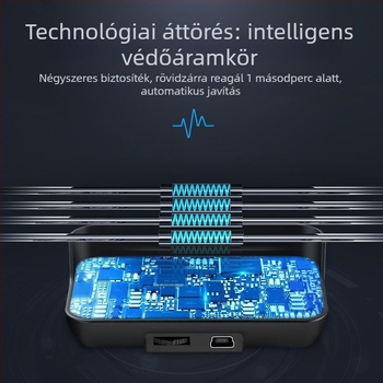 Autó HUD Head-Up Display OBD többfunkciós, sebesség és vízhőmérséklet, üvegprojekció, HD minőség