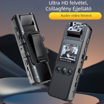 Webkamera MC82 2MP érzékelővel, 1,3 hüvelykes LCD kijelző, TF-kártya tárhely, ABS ház, 8 órás üzemidő