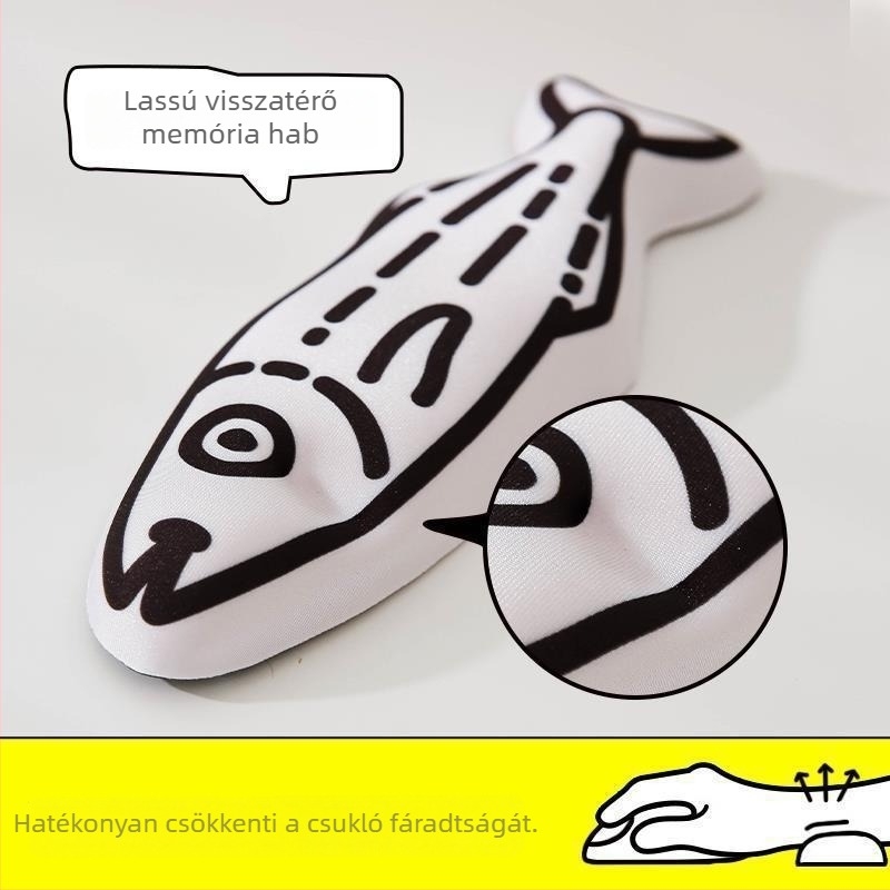 Pad-27 — természetes gumi alapú asztali pad, számológép egérpad, karikatúra stílusú asztali pad