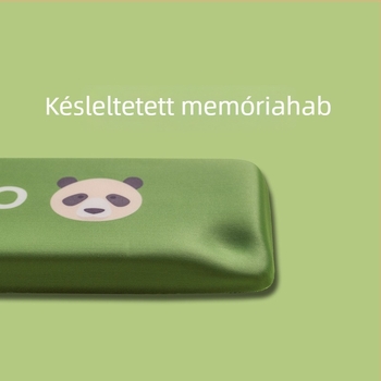 Kis billentyűzet alátét memóriahabból és textil felülettel, csuklópánttal, hőtranszfer nyomtatással, pásztor-stílus