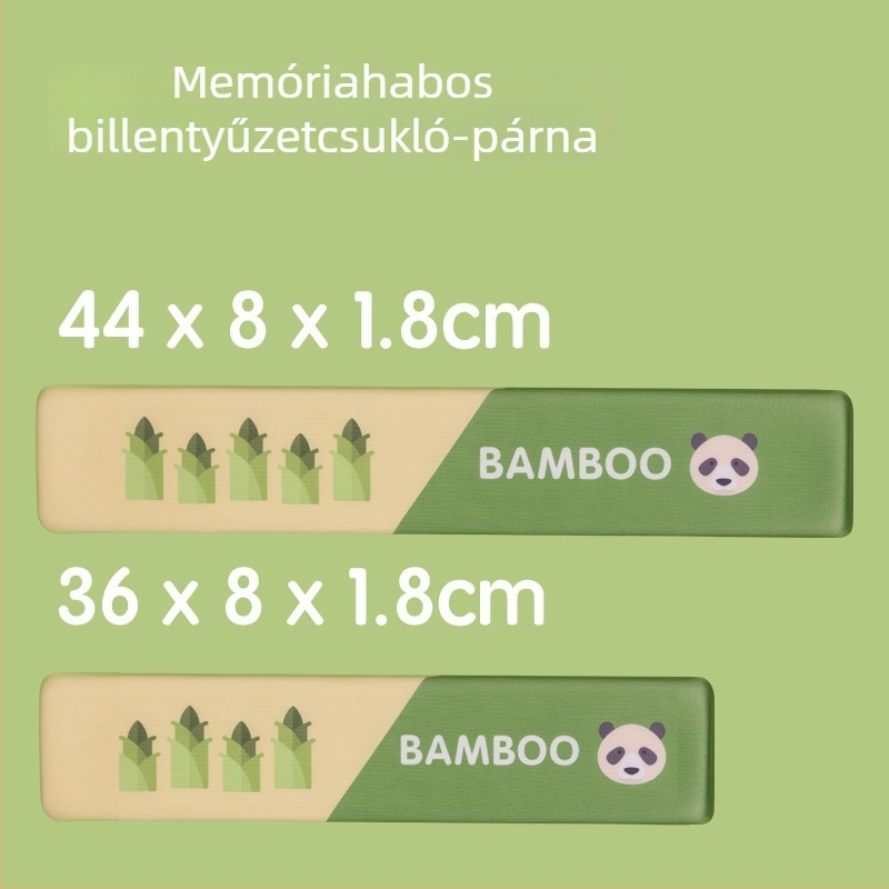 Kis billentyűzet alátét memóriahabból és textil felülettel, csuklópánttal, hőtranszfer nyomtatással, pásztor-stílus
