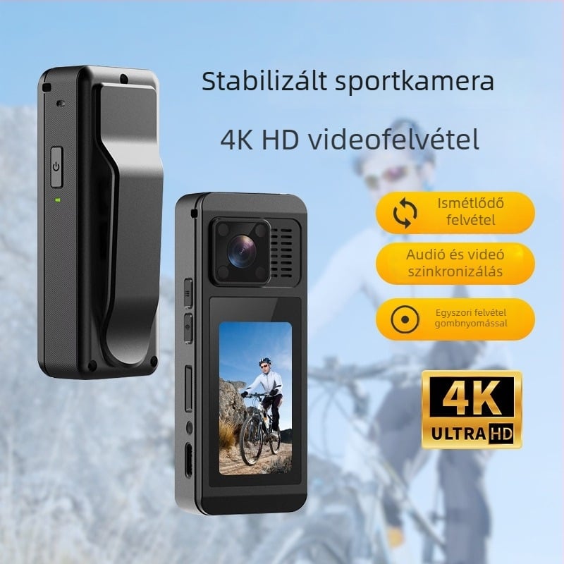 Mellkason viselhető HD testkamera külső helyszíni értekezletekhez és munka nyilvántartásához — modell A-200, egyetlen kamera, 2025-ös megjelenés
