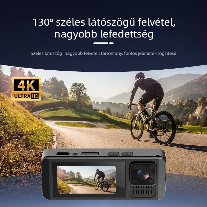 Mellkason viselhető HD testkamera külső helyszíni értekezletekhez és munka nyilvántartásához — modell A-200, egyetlen kamera, 2025-ös megjelenés