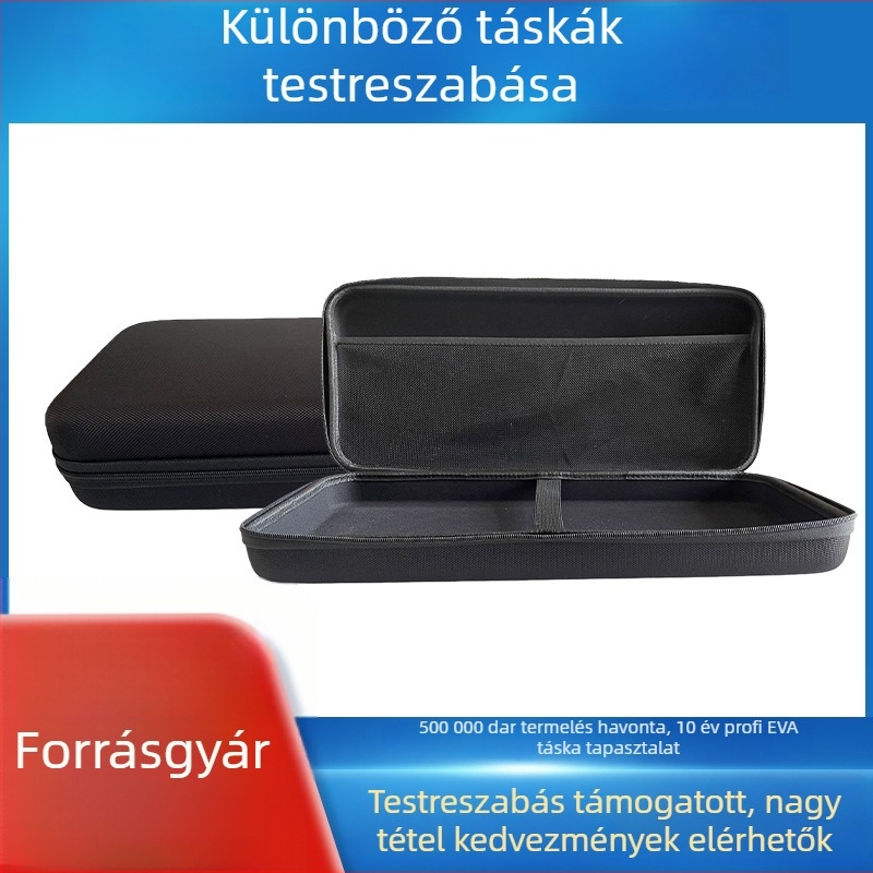 Utazáshoz tervezett kézitáska-stílusú digitális tároló táska — Oxford anyagból, többfunkciós a digitális eszközök és szerszámok számára