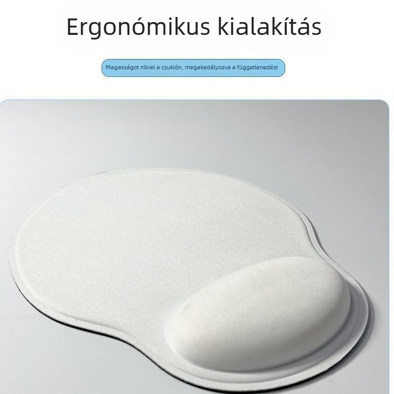 Kis egérpad csuklótámasz – anime macska dizájn, gumi, hőtranszfer nyomtatás, OEM testreszabás