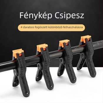 Fotóclipok stúdió háttér papírhoz és szövethez, univerzális használat; Típus: Clip; Alkalmazási terület: Termékfotózás; Márka: Hao Jincheng; Magáncímke: Igen