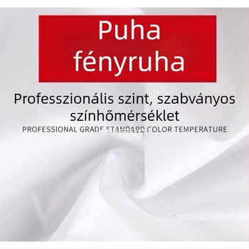 Poliészter fehér pillangó fotóháttér – átlátszó vászon hátfal stúdióhoz