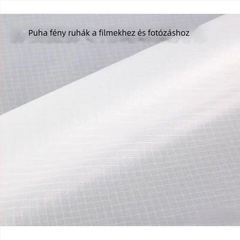 Poliészter fehér pillangó fotóháttér – átlátszó vászon hátfal stúdióhoz