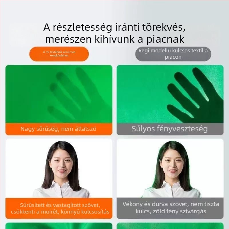 Zöld képernyő hátterű vászon termékfotózáshoz — Márka Light and shadow; Típus: Háttér vászon; Alkalmazások: Termékfotózás; Anyag: Egyéb; Súly: Egyéb kg