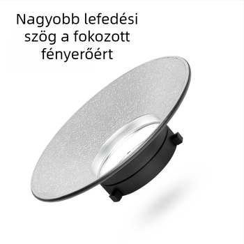 Fényreflektáló berendezés Zhijie SN-23 Baorongkou stúdiófényhez, alumíniumötvözet