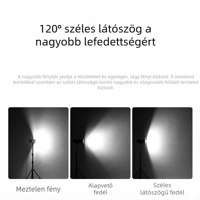 Fényreflektáló berendezés Zhijie SN-23 Baorongkou stúdiófényhez, alumíniumötvözet