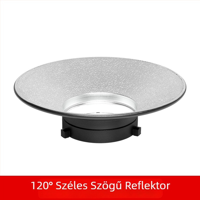 Fényreflektáló berendezés Zhijie SN-23 Baorongkou stúdiófényhez, alumíniumötvözet