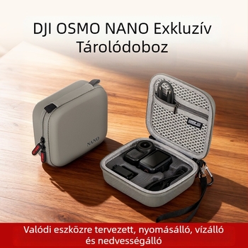 DJI Osmo Nano védőtok – hordozható, vízálló tároló doboz sportkamerához