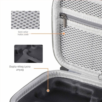 DJI Osmo Nano védőtok – hordozható, vízálló tároló doboz sportkamerához