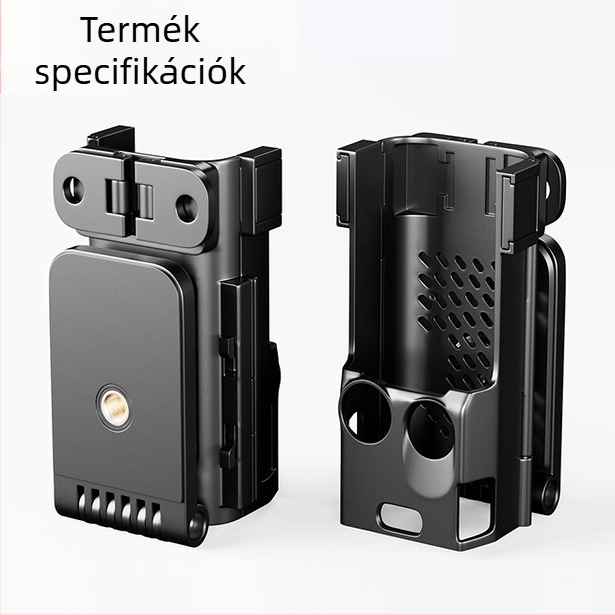 DJI Pocket 4/3-hoz mágneses tartóalap autó vákuumos rögzítőfejjel és asztali állvánnyal