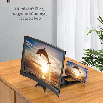 Mi xi Kijelző erősítő tartó telefonhoz - Asztali, univerzális, műanyag